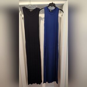 Blue and Black Maxi Dresses From LULUS Medium But Runs Small